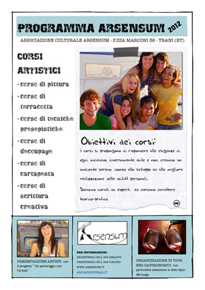 Attivazione corsi anno 2012